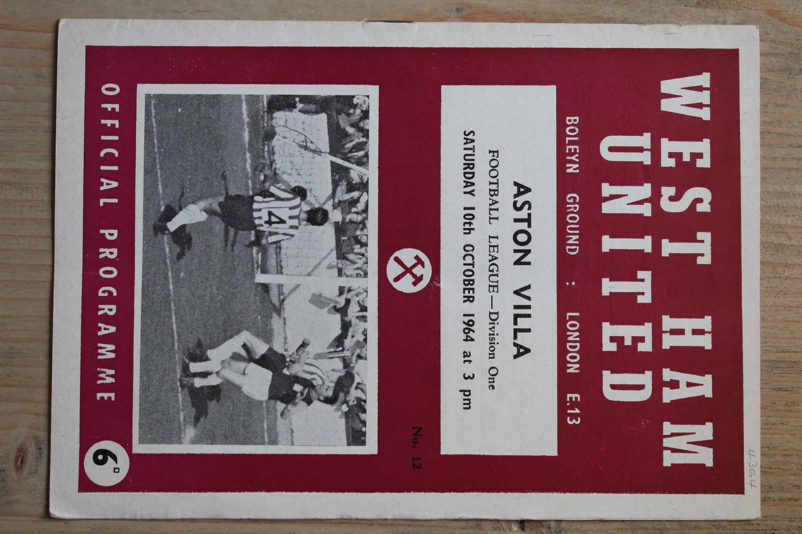 West Ham United FC v Aston Villa FC